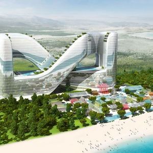 تصویر - طرح هتل بازی های المپیک زمستانی 2018 در PyeongChang کره - معماری